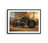 Poster 70x50cm Harley-Davidson moto motore Stampe Immagini Quadri Moderni Murale