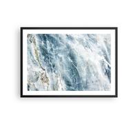 Poster 70x50cm Imitazione Pietra Marmo Stampe Immagini Quadri Moderni Murale