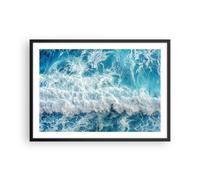Poster 70x50cm mare onda oceano Stampe Immagini Quadri Moderni Murale