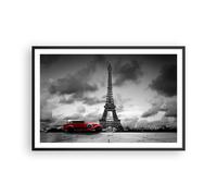 Poster 91x61cm Automobile Eiffle Parigi città Stampe Immagini Quadri Moderni