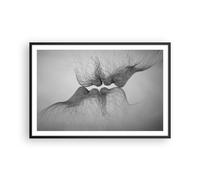 Poster 91x61cm Bacio amore coppia Stampe Immagini Quadri Moderni Murale