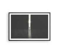 Poster 91x61cm Cancello Uomo Luce Stampe Immagini Quadri Moderni Murale