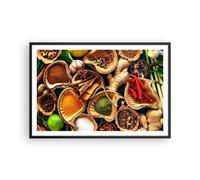 Poster 91x61cm Cucina cibo erbe spezie Stampe Immagini Quadri Moderni Murale