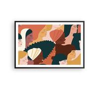 Poster 91x61cm Donne multiculturalismo moderno Stampe Immagini Quadri Moderni
