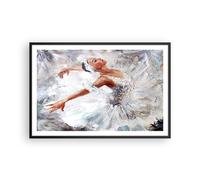 Poster 91x61cm La donna danza balletto corpo Stampe Immagini Quadri Moderni