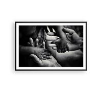Poster 91x61cm Mani tolleranza comunità Stampe Immagini Quadri Moderni Murale