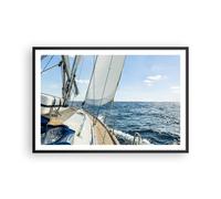 Poster 91x61cm mare crociera vela Stampe Immagini Quadri Moderni Murale