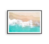 Poster 91x61cm mare onda sabbia Stampe Immagini Quadri Moderni Murale