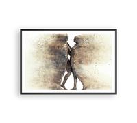 Poster 91x61cm polvere donna uomo amore Stampe Immagini Quadri Moderni Murale