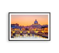 Poster 91x61cm Roma italia basilica storia Stampe Immagini Quadri Moderni Murale