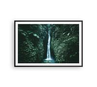 Poster 91x61cm Tropici Cascate Giungla Stampe Immagini Quadri Moderni Murale