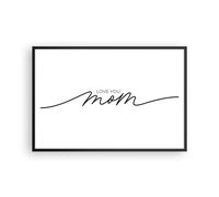 Poster 91x61cm Voglio bene alla tua mamma Stampe Immagini Quadri Moderni Murale