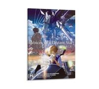 Poster a tema anime con voci di una stella lontana (14), stampe artistiche da appendere su tela, 50 x 75 cm