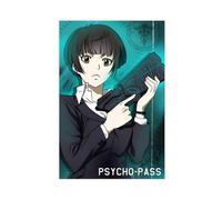 Poster a tema anime Psycho Pass Fantasy Mysterious Thrilling, decorazione per camera da letto, ufficio, camera da letto, regalo, 50 x 75 cm
