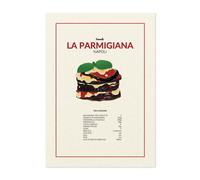 Poster A3 30x40cm La Parmigiana