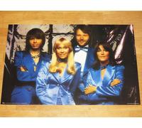 Poster Abba Originale Anni 70 - Frida Agnetha Björn Benny 1977 Raro Vintage