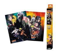 Poster ABYSTYLE ABYDCO726 Naruto Shippuden Set 2 pezzi Multicolore