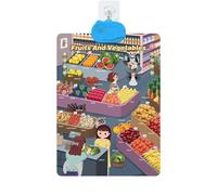 Poster Alfabeto Da Parete - Tavola Sonora Parlante Inglese | Poster Interattivo Per Apprendimento Prescolare | Ideale Per Bambini, Insegnanti, Home School, Asilo , Casa, Sala Giochi