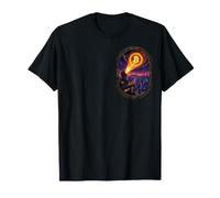 Poster Anime di Bitcoin Orange HODL The Line! Crypto Warrior Maglietta