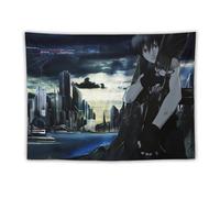 Poster anime giapponese Motoko Kusanagi con fantasma nella conchiglia, 0812-denoise-denoise fresco arazzo stampe artistiche da parete opere d'arte da appendere immagine regalo camera da letto