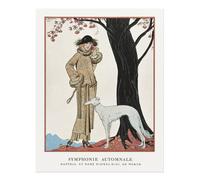 Poster Art da parete Art Deco vintage - stampa eleganza moda decorazione casa