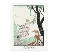 Poster Art Deco Wall Art di George Barbier - arredamento elegante dal design