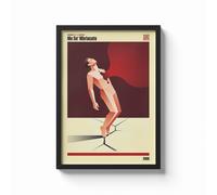 Poster Arte Moderna "Me so' mbriacato" di Mannarino con QR Code Musica Italiana
