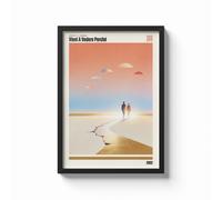 Poster Arte Moderna "Vieni a vedere perchè" Cesare Cremonini con QR Code Music