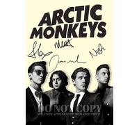 Poster Artico 11 X 16 | Magnifico ritratto di band | Fotografia | Rock and Roll | Gli anni 2010 | AM | Musica leggendaria britannica | Sheffield, Inghilterra | Alex Turner | Splendida foto di gruppo |
