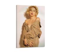 Poster artistico da appendere alla parete della famosa attrice Sharon Stone Art (18), 30 x 45 cm