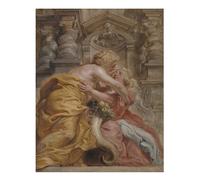 Poster artistico da parete capolavoro barocco - stampa decorativa classica