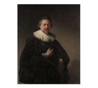 Poster artistico da parete classico ritratto Rembrandt per decorazioni eleganti