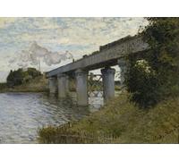 Poster artistico da parete Claude Monet Bridge Over River qualità premium
