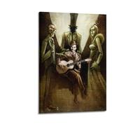 Poster artistico da parete con cantante Robert Johnson, decorazione artistica da parete su tela, poster decorativo moderno per camera da letto, per camera da letto, 50 x 75 cm