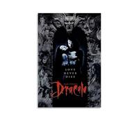 Poster artistico da parete con Dracula di Bram Stoker su tela, decorazione artistica da parete per soggiorno, camera da letto, 30 x 45 cm, senza cornice, stile