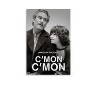 Poster artistico da parete con immagine di C'mon C'mon su tela, stile vintage, decorazione per la casa, soggiorno, camera da letto, 60 x 90 cm, senza cornice