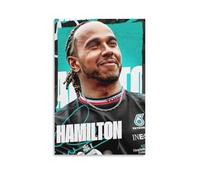 Poster artistico da parete con Lewis Formula 1 Hamilton F1 Driver (31), stampa artistica da parete su tela, per stanza, 30 x 45 cm