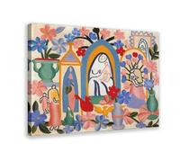 Poster artistico da parete con religione brasiliana di Tarsila Do Amaral, per bar, ristorante, garage, caffetteria, cornice regalo, 50,8 x 76,2 cm