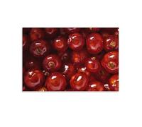 Poster artistico da parete con ribes rosso e nero, stampa su tela, decorazione per soggiorno e casa, 60 x 90 cm