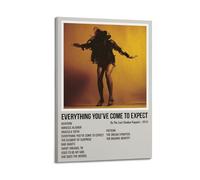 Poster artistico da parete con scritta in lingua inglese "Everything You've Come to Expect by The Last Shadow Puppets", decorazione artistica da parete per soggiorno, camera da letto, 30 x 45 cm, con