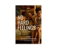 Poster artistico da parete con scritta "No Hard Feelings", per camera da letto, 20 x 30 cm, senza cornice