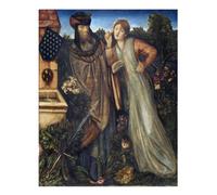 Poster artistico da parete in stile medievale - Stampa d'arte classica...