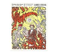 Poster artistico da parete James Ensor Art Nouveau - decorazione casa Salon...