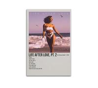 Poster artistico da parete "Life after Love" di Victoria Monet, poster artistico da parete per soggiorno e camera da letto, 50 x 75 cm, senza cornice