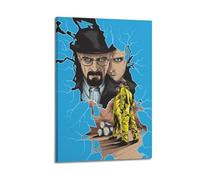 Poster artistico da parete per la serie TV Breaking Bad, poster decorativo su tela, poster decorativo moderno per camera da letto, per camera da letto, 60 x 90 cm