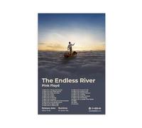 Poster artistico dei Pink Floyd, album musicale The Endless River, cover tracklist classico rock band vintage, decorazione per camera da letto, decorazione per ufficio, camera da letto, regalo, 30 x