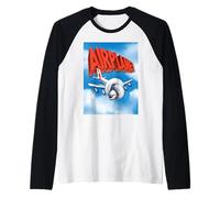 Poster Artistico del Film Airplan! Maglia con Maniche Raglan