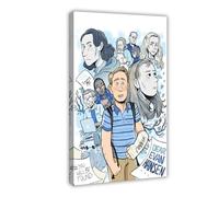 Poster artistico del film Dear Evan Hansen con teatro musicale di Broadway, iconici fan di Broadway, decorazione per camera da letto, decorazione per camera da letto, ufficio, camera da letto, regalo