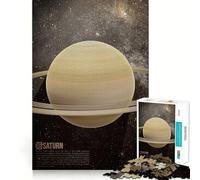 Poster artistico di Saturno, puzzle da 1000 pezzi per adolescenti, stimola la memoria, ideale per il tempo libero a casa, per assemblare immagini e come regalo (50x75cm)