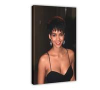 Poster artistico esclusivo con attrice carismatica di Halle Berry, poster su tela, decorazione artistica da parete per soggiorno e camera da letto, 40 x 60 cm